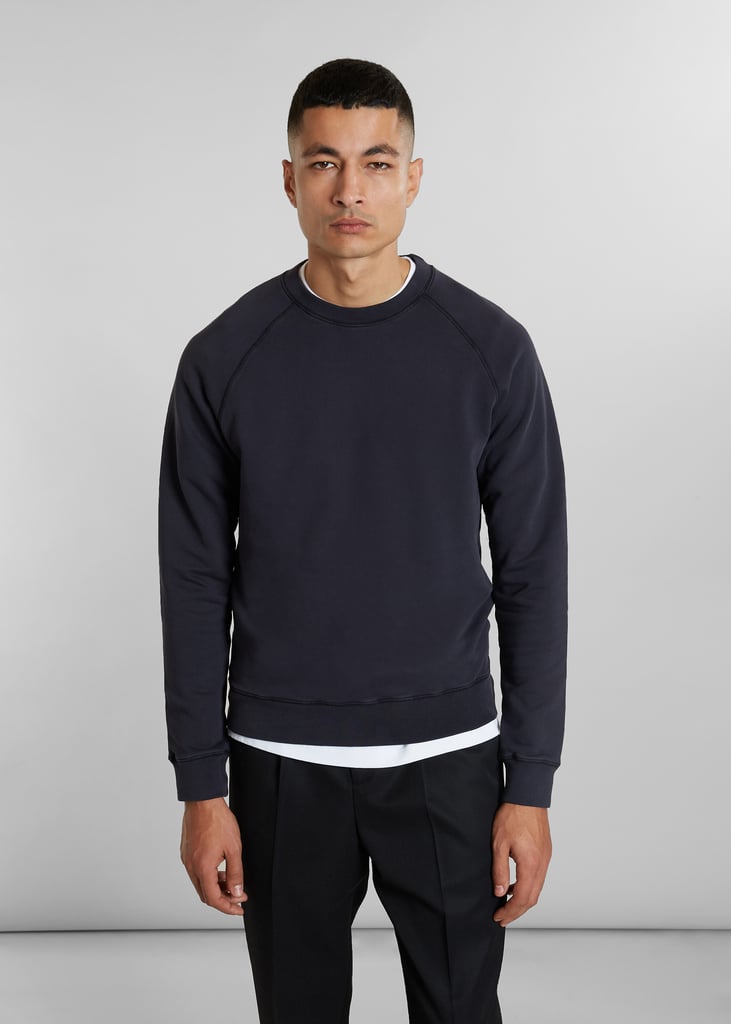 L'exception Sweatshirt En Coton Biologique Bleu Marine L'Exception Paris