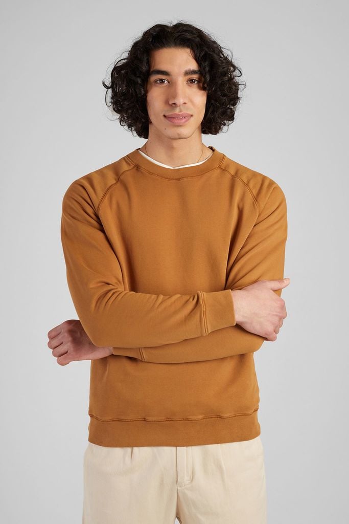 l'exception Sweatshirt en coton biologique Caramel L'Exception Paris