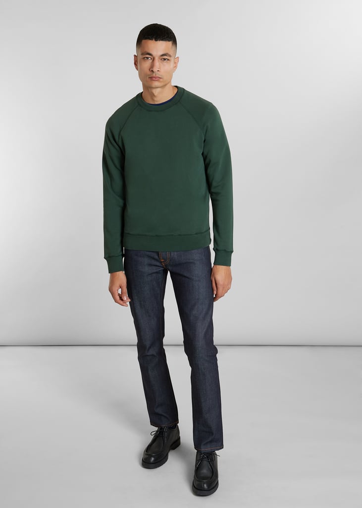 L'exception Sweatshirt En Coton Biologique Vert Foncé L'Exception Paris
