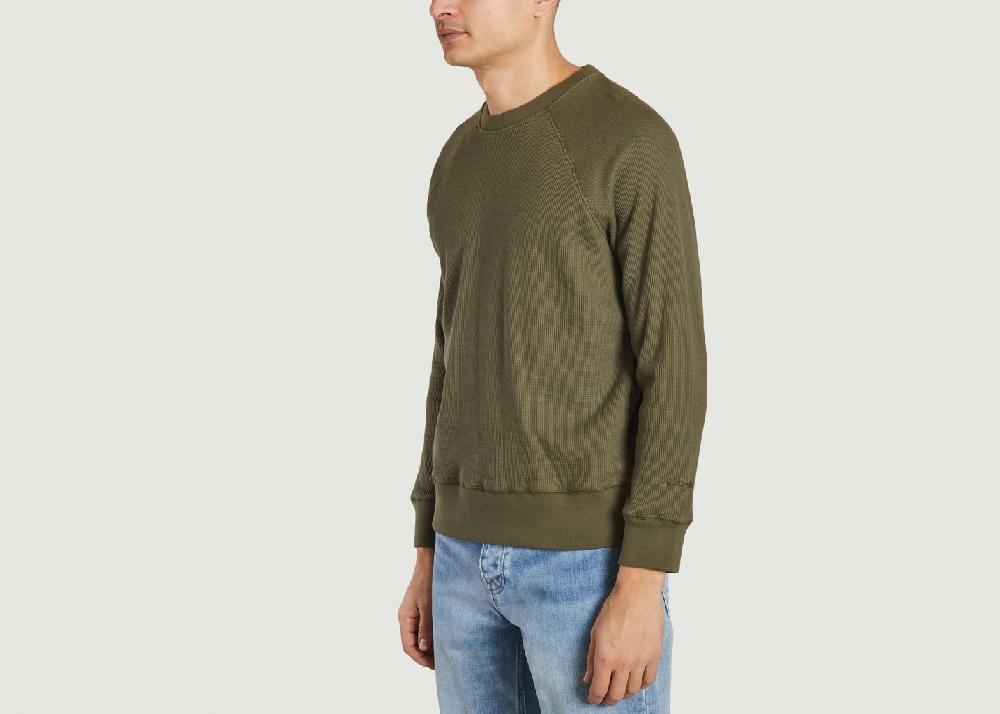 L'exception Sweatshirt En Jersey Khaki M.C. Overalls