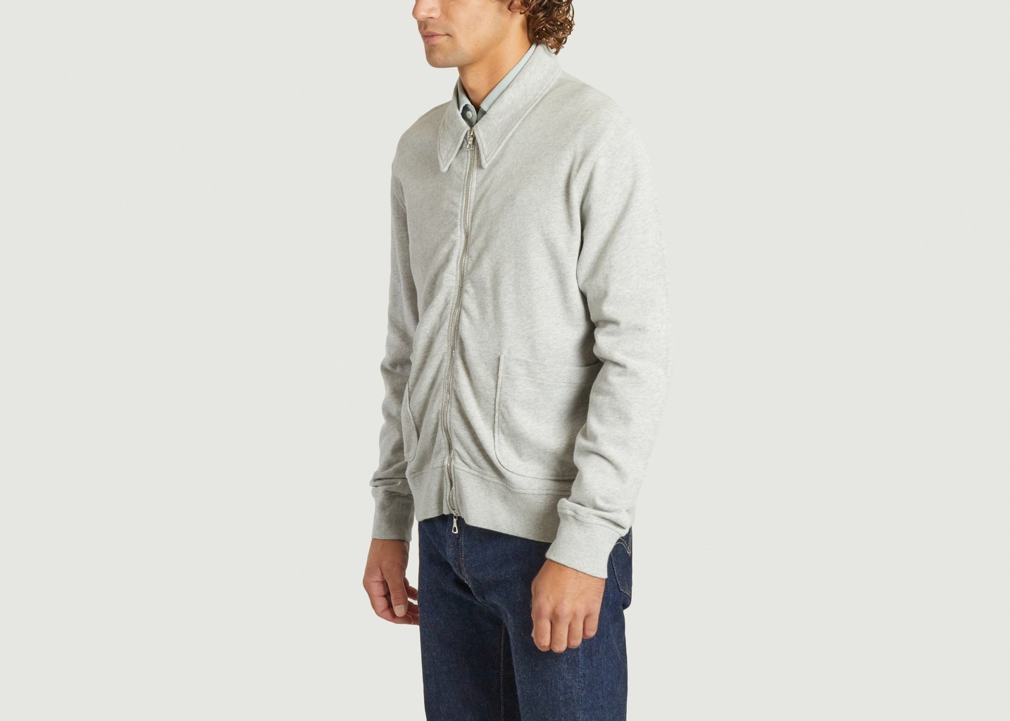 L'exception Sweatshirt Esborn Gris Léger Officine Générale