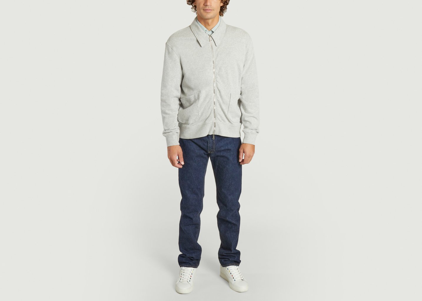 l'exception Sweatshirt Esborn Gris Léger Officine Générale