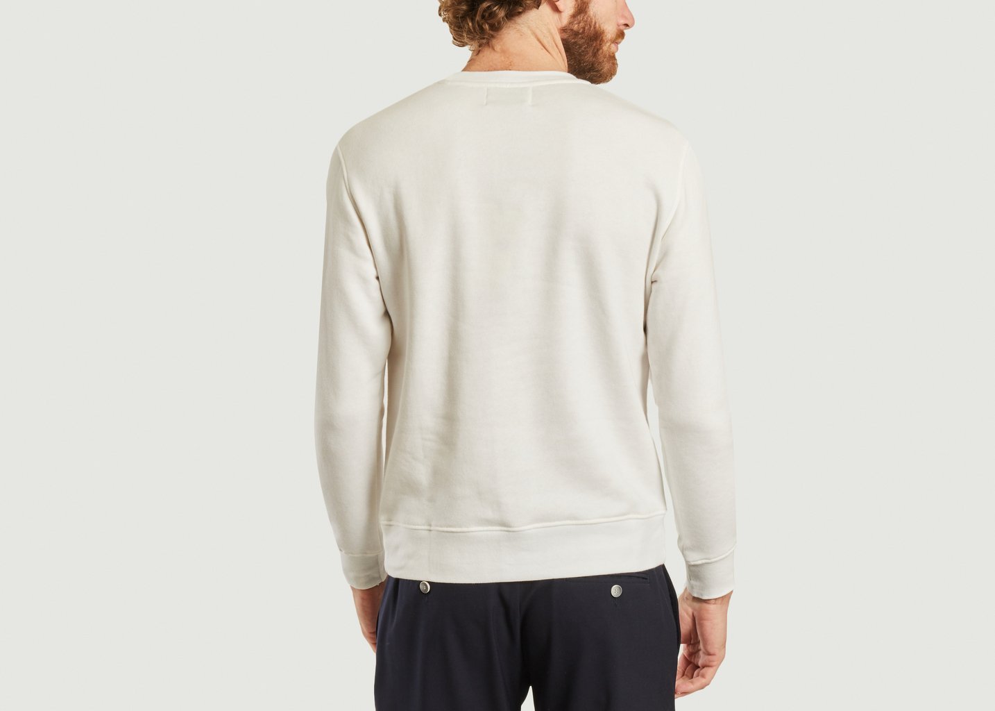 L'exception Sweatshirt Imprimé Melting Pot Blanc JagVi Rive Gauche