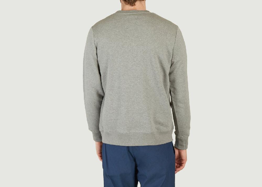 L'exception Sweatshirt Logo Zebra Gris PS By PAUL SMITH