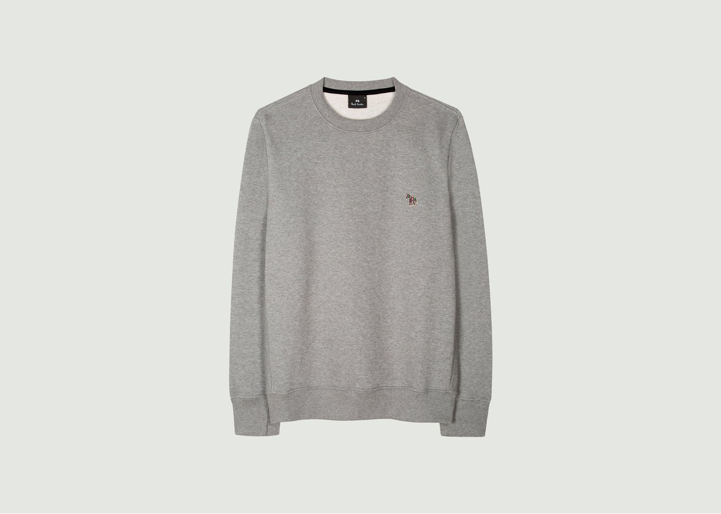 l'exception Sweatshirt Logo Zebra Gris PS by PAUL SMITH