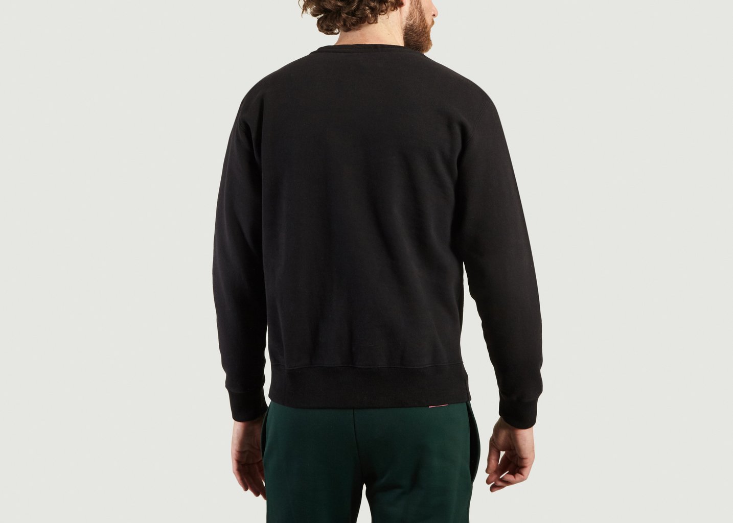 L'exception Sweatshirt Reverse Weave « Mike » Champion X Wood Wood Noir Champion