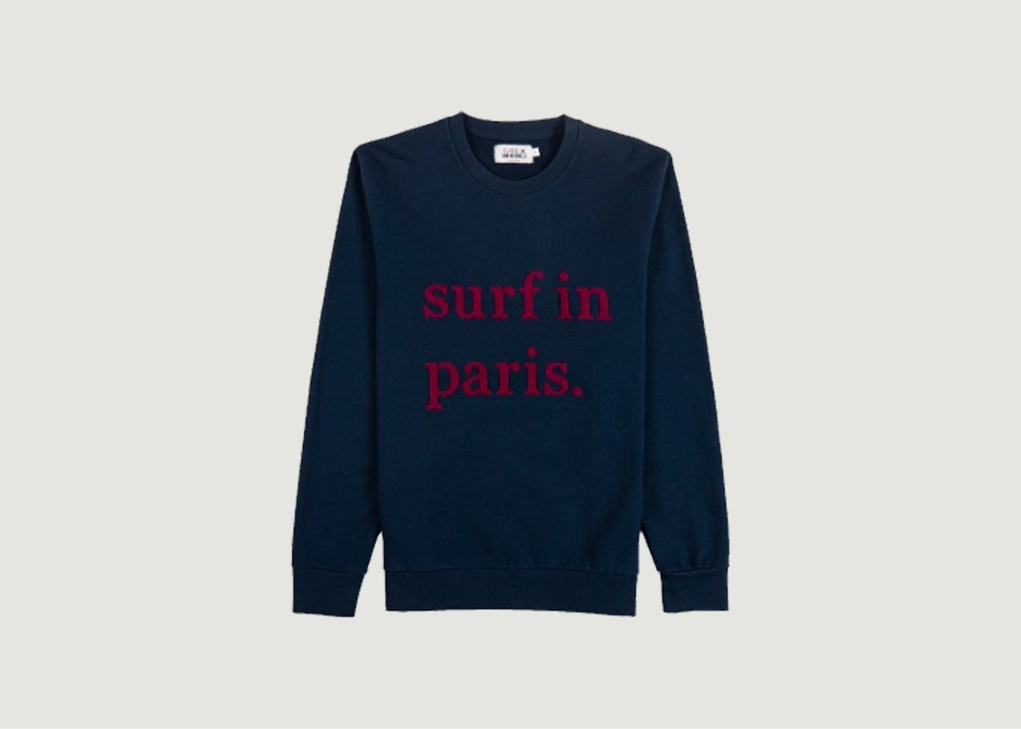 l'exception Sweatshirt Robinson Bleu Marine Cuisse de Grenouille