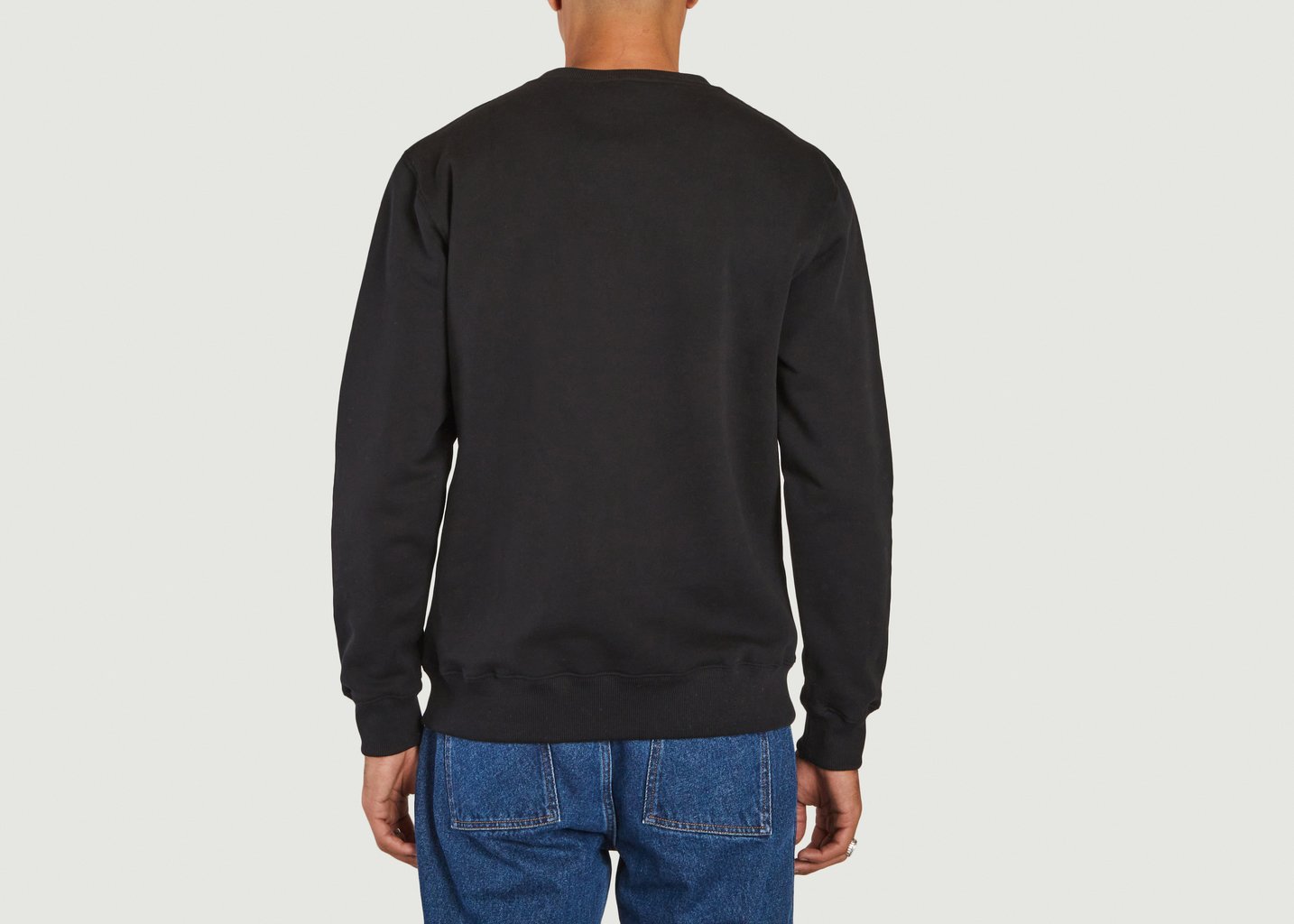 L'exception Sweatshirt Story Patch Noir Etudes Studio