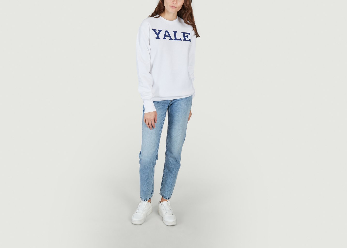 L'exception Sweatshirt Universitaire Blanc Champion