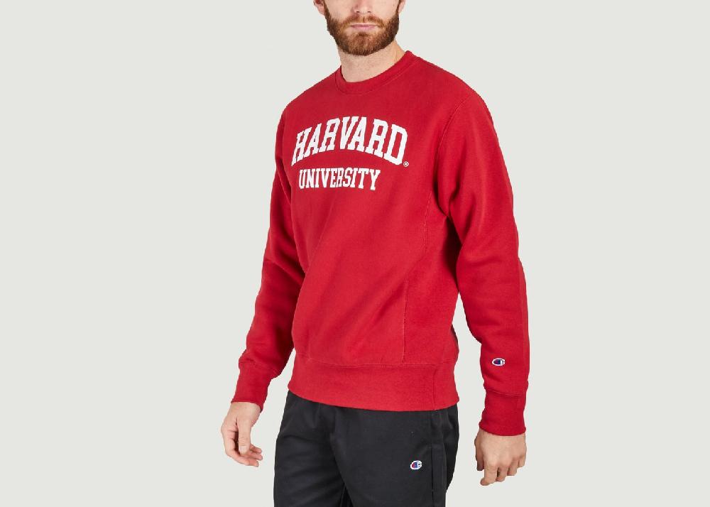 L'exception Sweatshirt Universitaire Rouge Foncé Champion