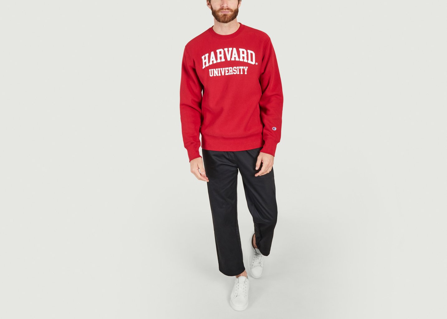 L'exception Sweatshirt Universitaire Rouge Foncé Champion