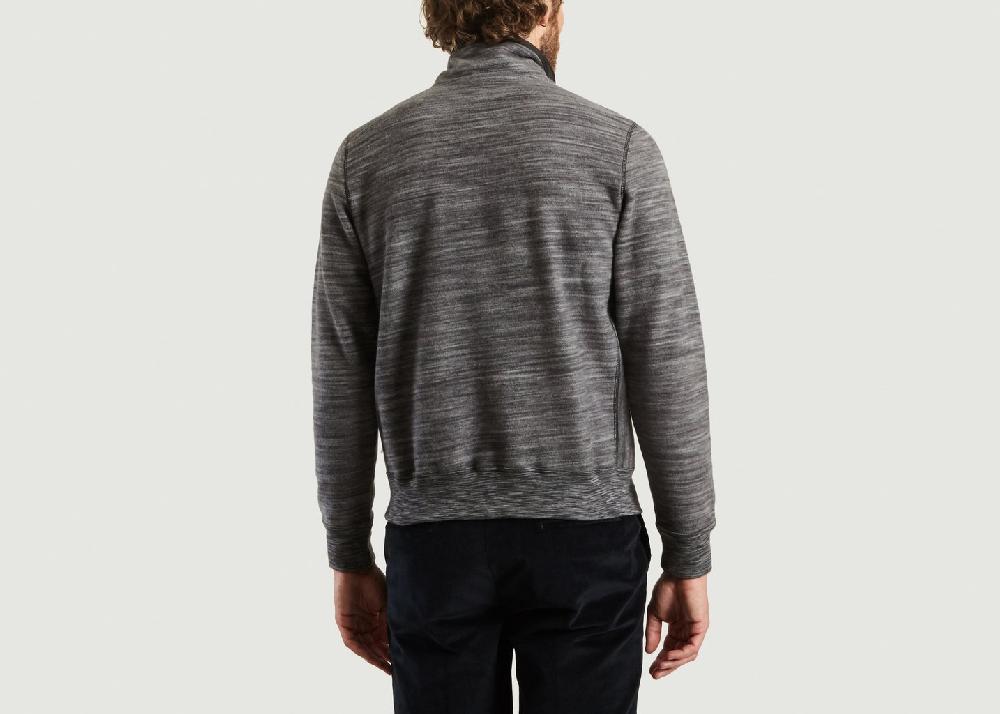 L'exception Sweatshirt Vareuse Polaire Noir PS By PAUL SMITH