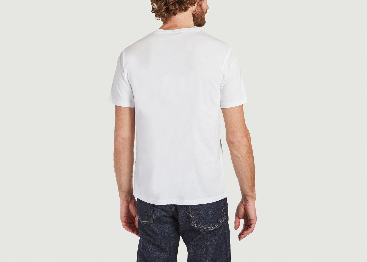 L'exception T Shirt Ace Standing Wood Wood X Garfield Blanc Wood Wood