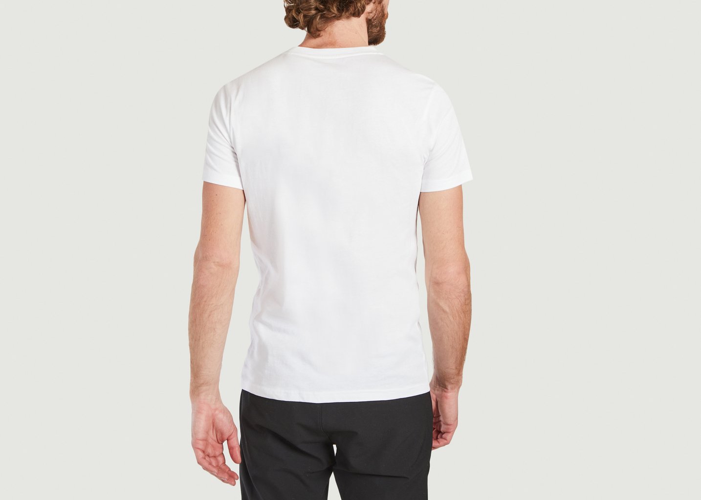 L'exception T Shirt Alder Certifié GOTS Blanc Knowledge Cotton Apparel