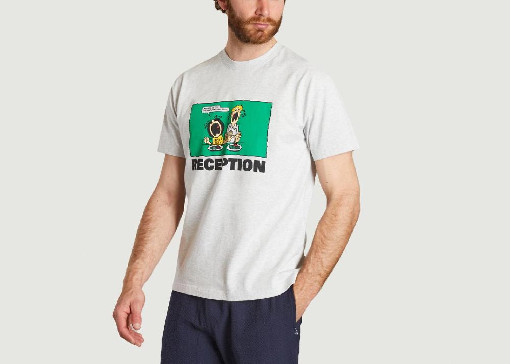 L'exception T Shirt Athletic Boo Gris Reception Clothing
