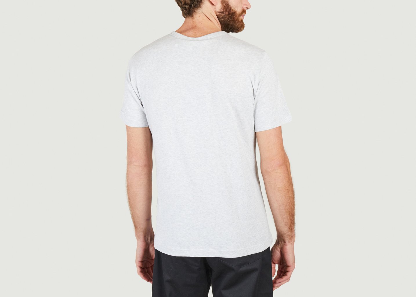 L'exception T Shirt Athletic En Jersey Gris Léger Champion