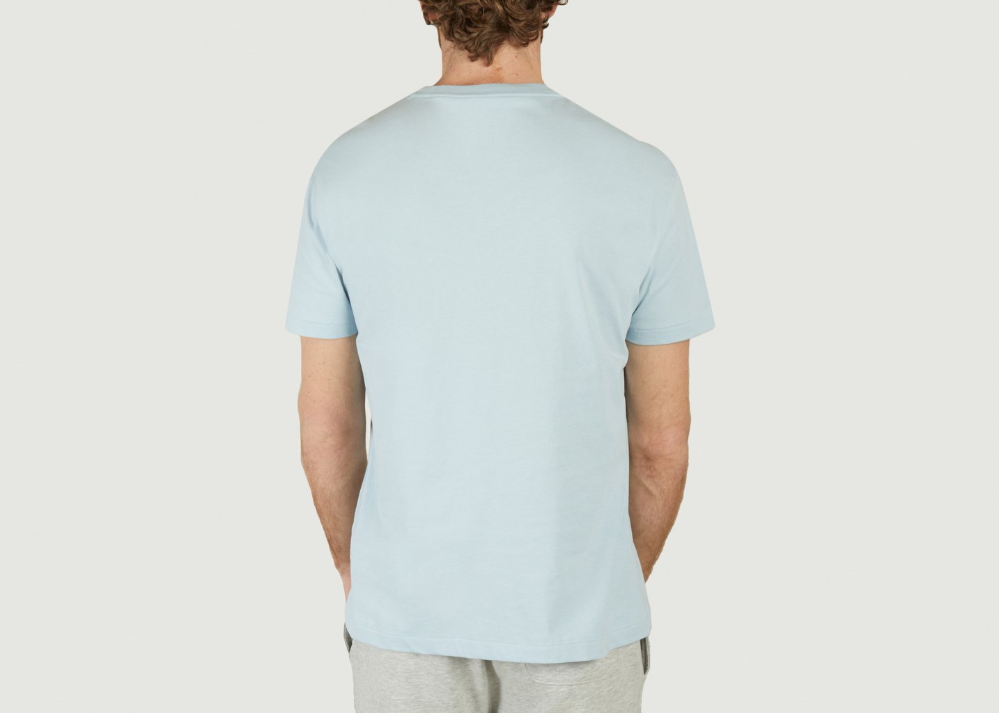 L'exception T Shirt Basique Bleu Clair Polo Ralph Lauren