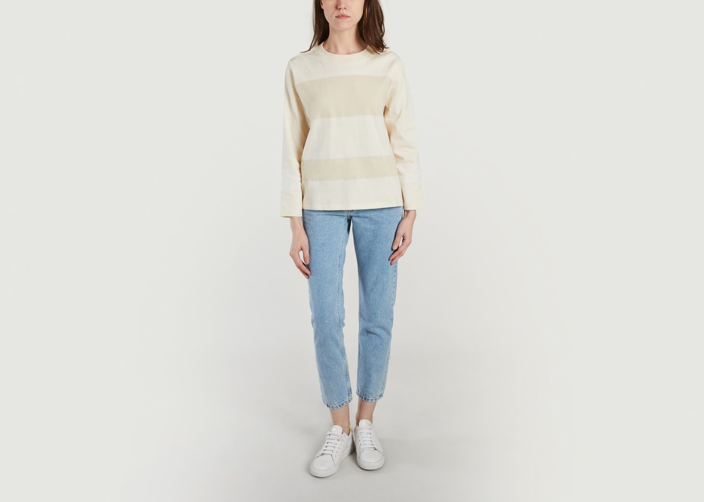 L'exception T Shirt Bracelet Sleeve Ecru Levi's Made And Crafted