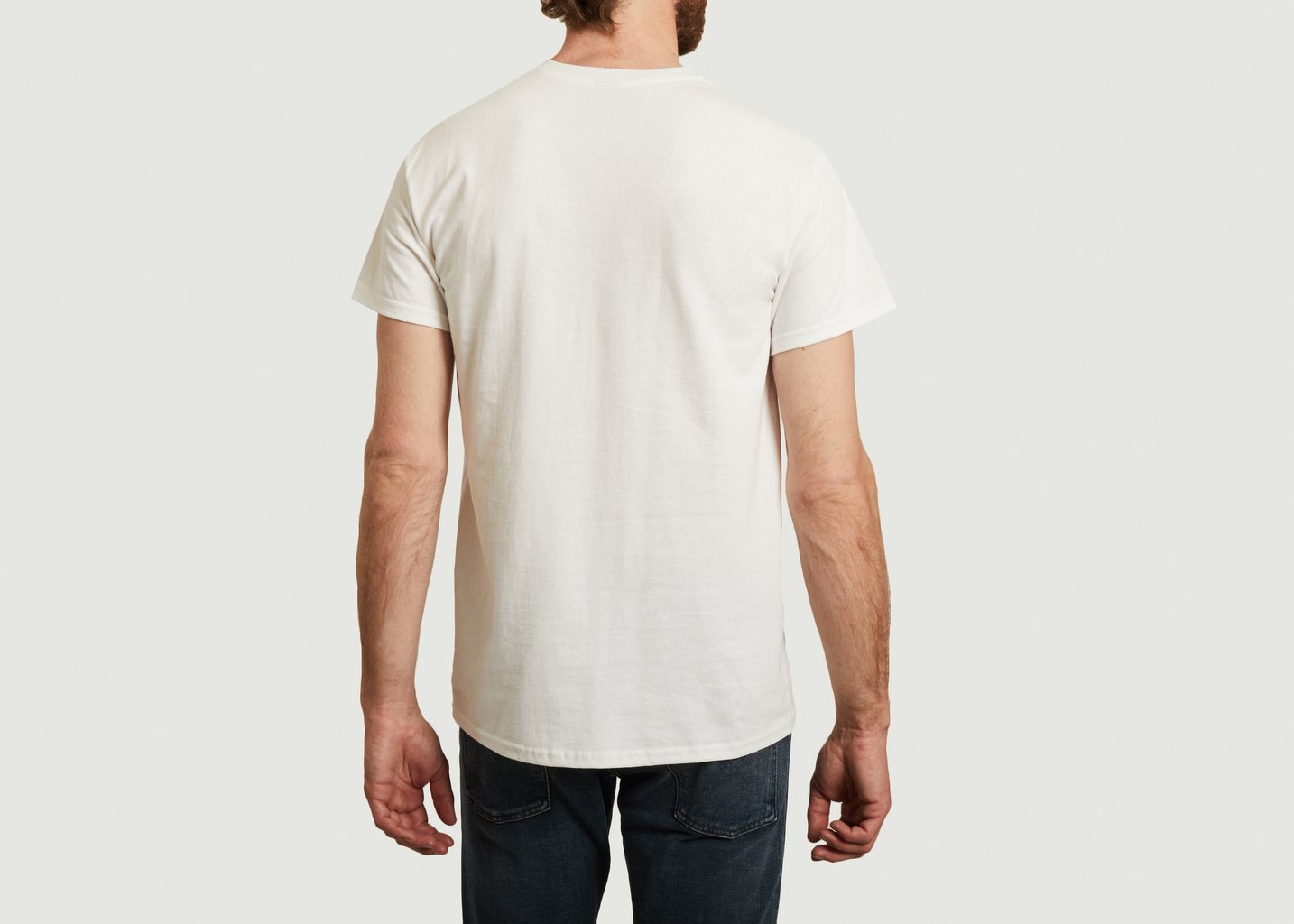 L'exception T Shirt Cap D’Agde Blanc Bisous Skateboards