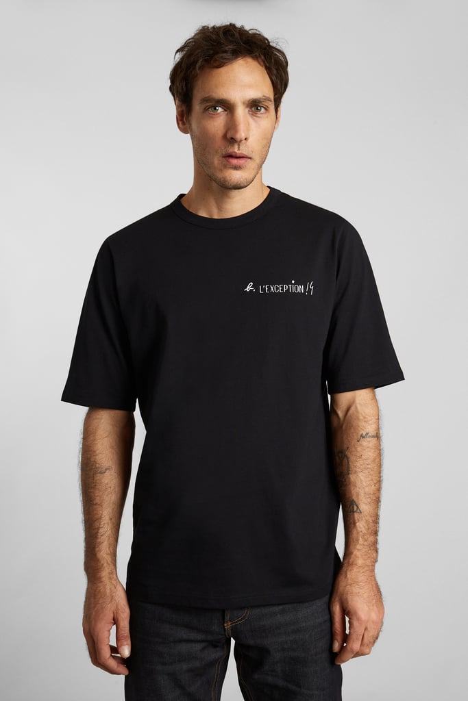 L'exception T Shirt Collaboration 10 Ans L'Exception X Agnès B Noir L'Exception Paris