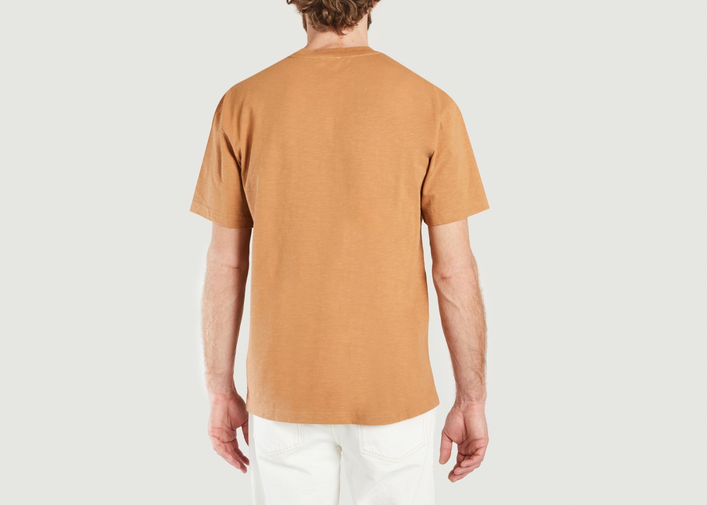 L'exception T Shirt College En Coton Biologique Brique Closed