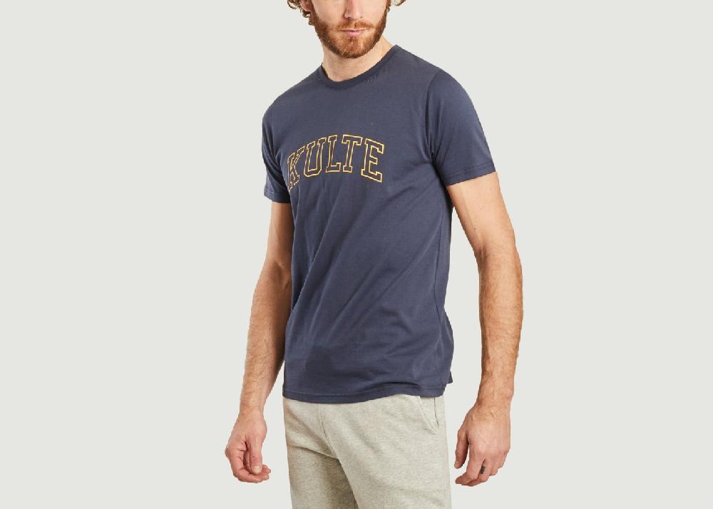 L'exception T Shirt Corpo Athletic Bleu Marine Kulte