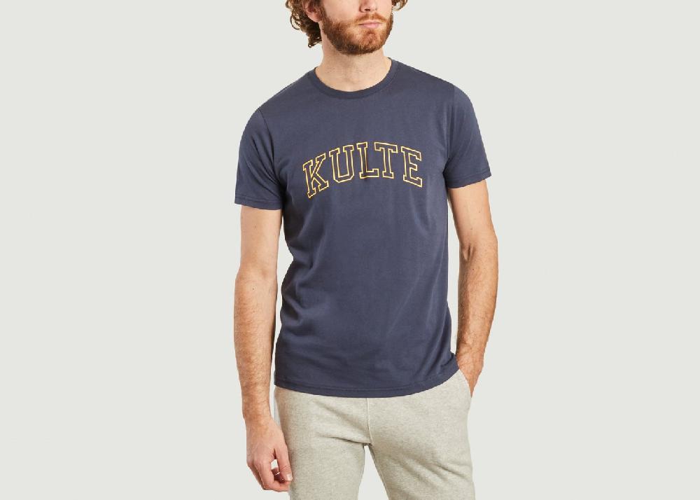l'exception T shirt Corpo Athletic Bleu Marine Kulte
