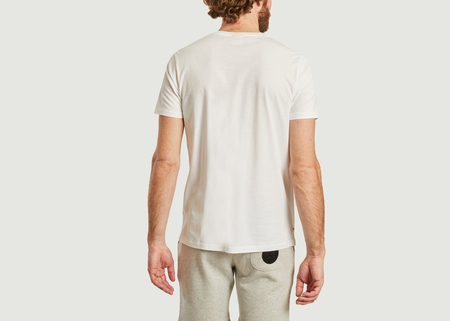 L'exception T Shirt Corpo Italic Circle Blanc Kulte