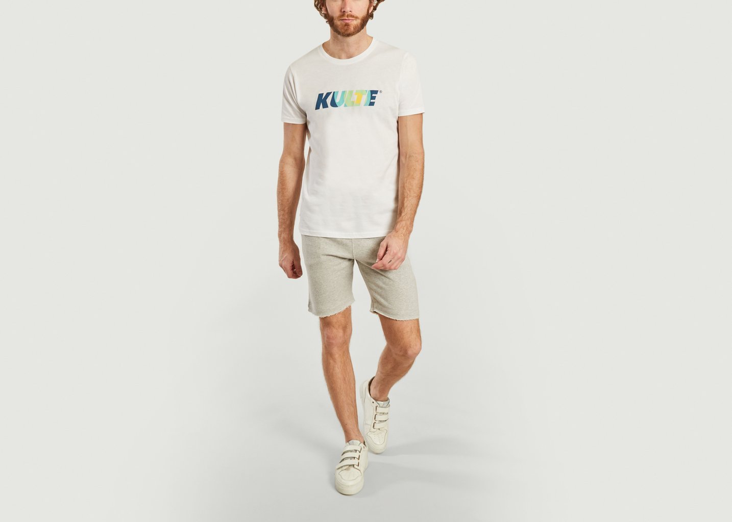 L'exception T Shirt Corpo Italic Circle Blanc Kulte