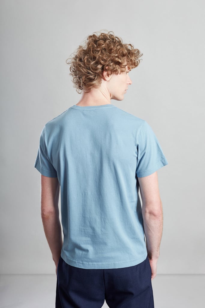 L'exception T Shirt Coton Bio Bleu Clair L'Exception Paris