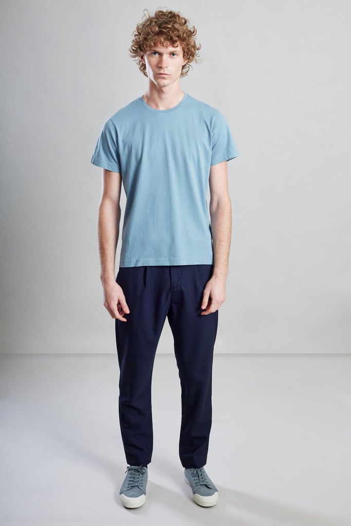 L'exception T Shirt Coton Bio Bleu Clair L'Exception Paris