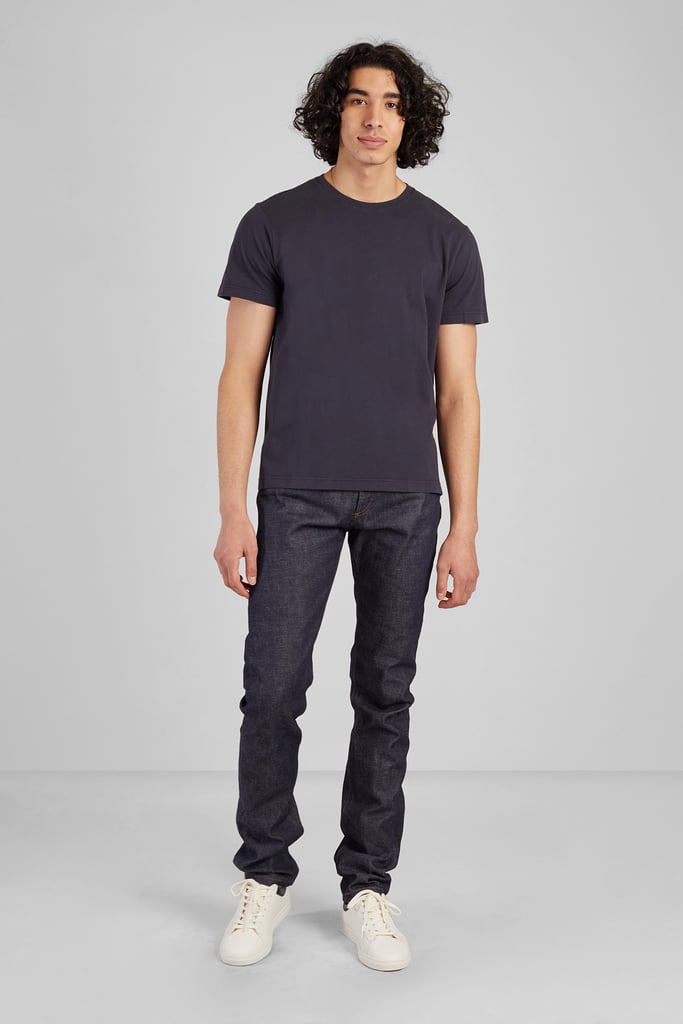L'exception T Shirt Coton Bio Bleu Marine L'Exception Paris