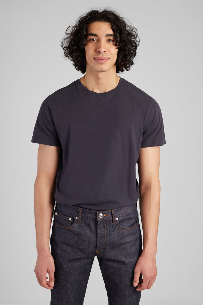 l'exception T Shirt Coton Bio Bleu Marine L'Exception Paris