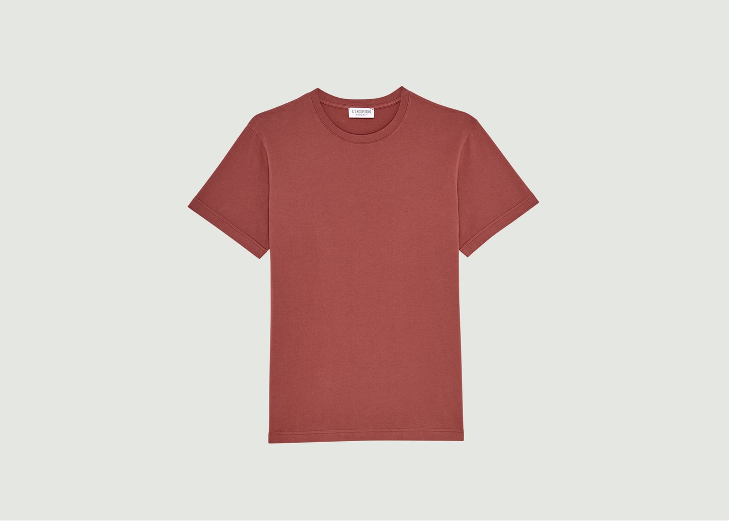 l'exception T Shirt Coton Bio Rouille L'Exception Paris