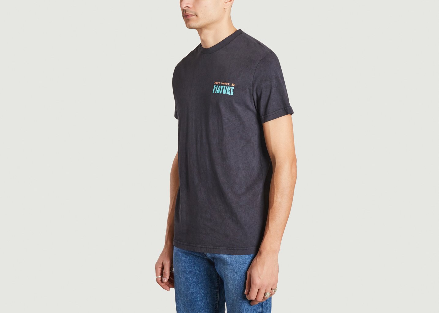 L'exception T Shirt Cowley Anthracite Picture Organic Clothing