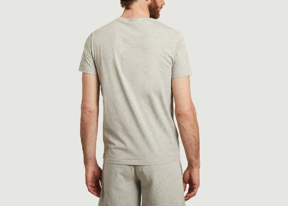 L'exception T Shirt Dad En Coton Biologique Gris Ron Dorff