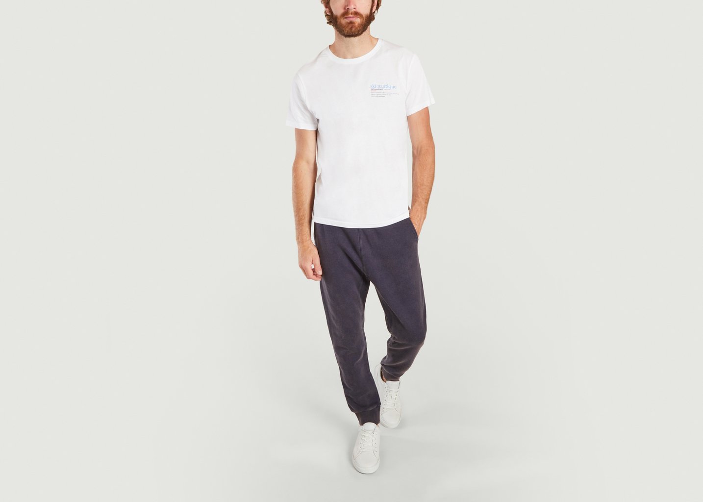 L'exception T Shirt Dictio Ski Nautique Blanc 1789 Cala