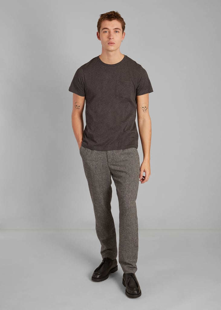 L'exception T Shirt En Coton Biologique Anthracite L'Exception Paris
