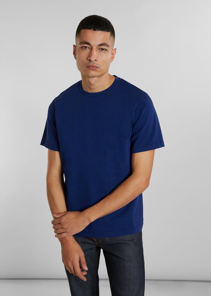 L'exception T Shirt En Coton Biologique Bleu Marine L'Exception Paris