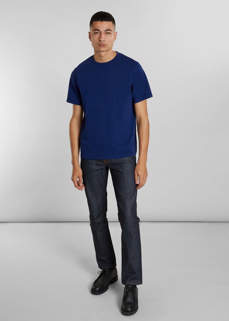 L'exception T Shirt En Coton Biologique Bleu Marine L'Exception Paris