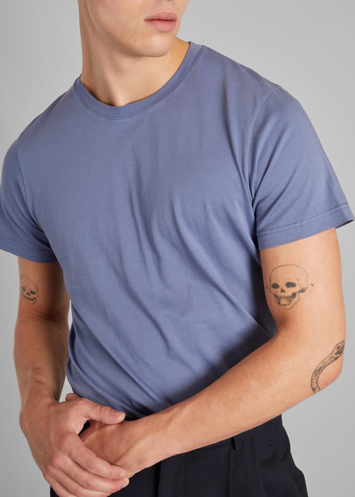 L'exception T Shirt En Coton Biologique Bleu Pétrole L'Exception Paris