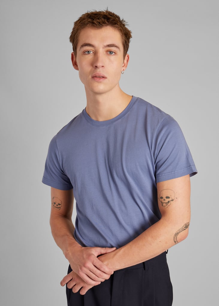 l'exception T shirt en coton biologique Bleu Pétrole L'Exception Paris