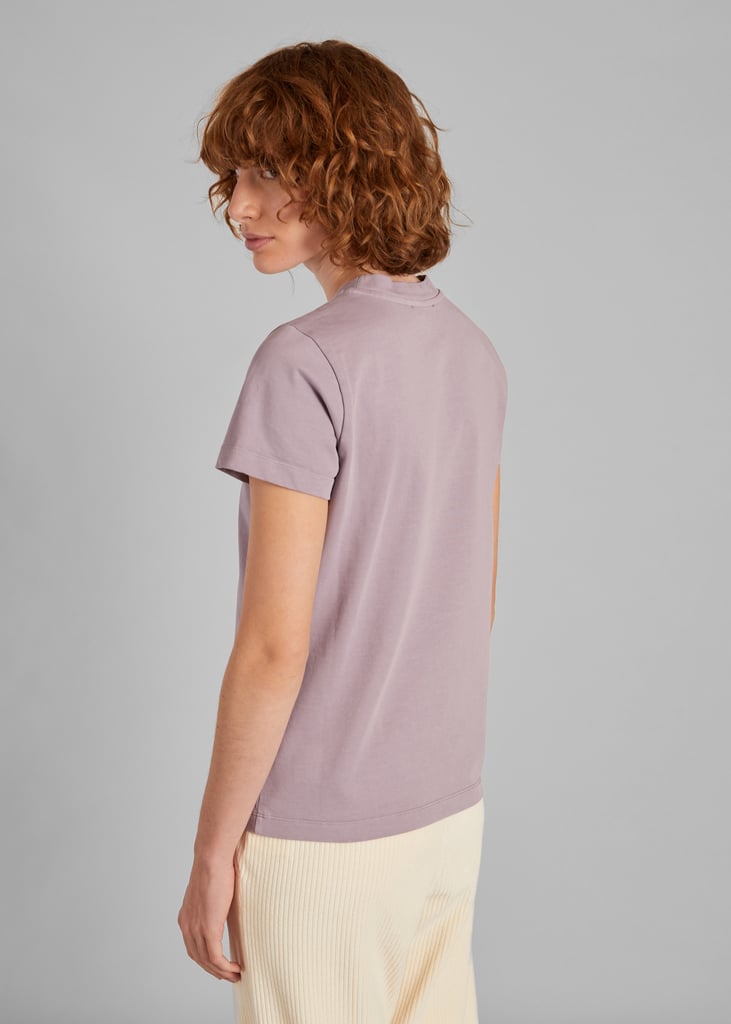 L'exception T Shirt En Coton Biologique épais Mauve L'Exception Paris