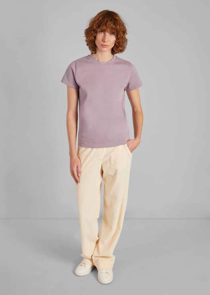 L'exception T Shirt En Coton Biologique épais Mauve L'Exception Paris