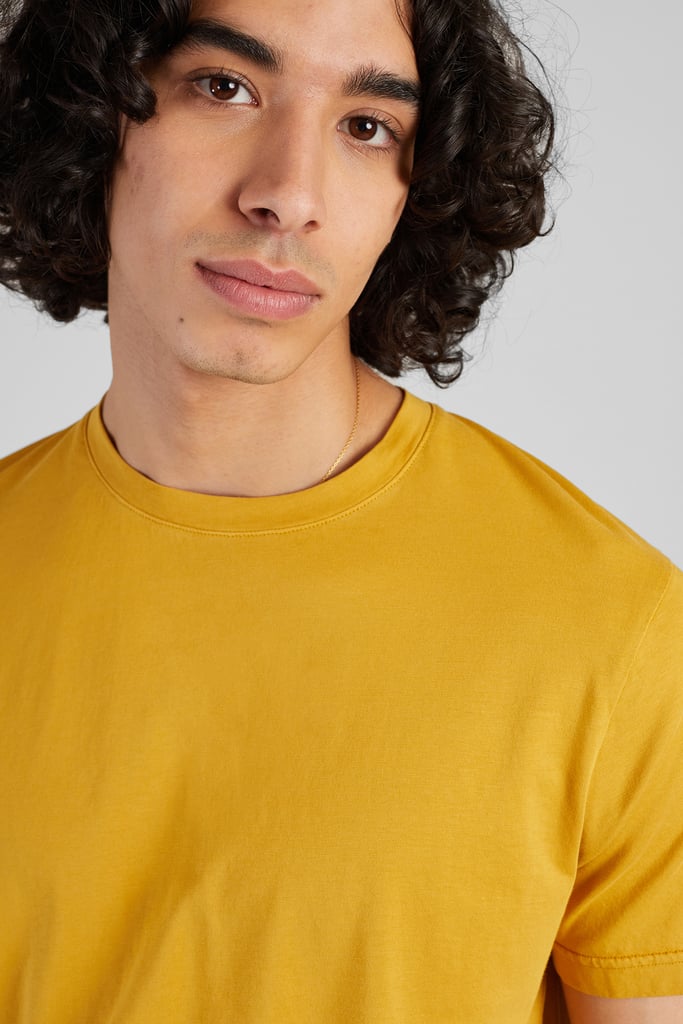 L'exception T Shirt En Coton Biologique Moutarde L'Exception Paris