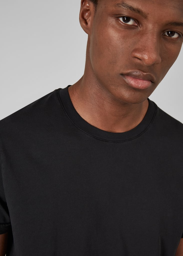 L'exception T Shirt En Coton Biologique Noir L'Exception Paris
