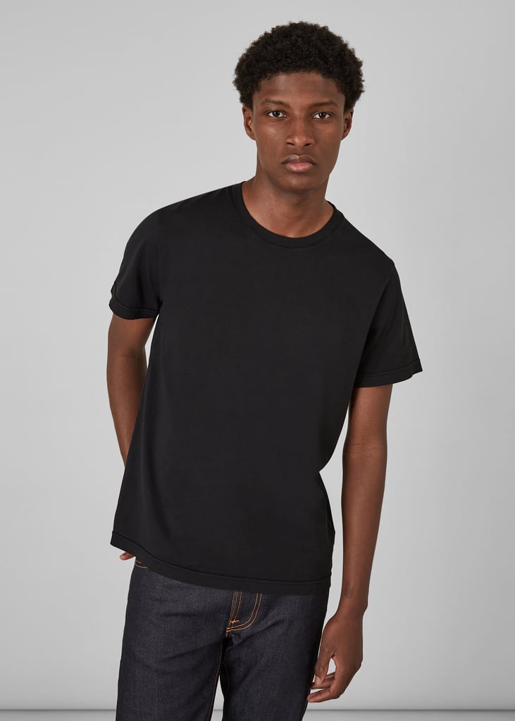 l'exception T shirt en coton biologique Noir L'Exception Paris