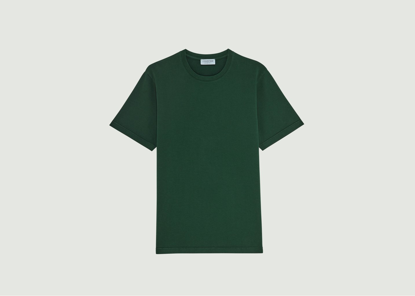 l'exception T shirt en coton biologique Vert Foncé L'Exception Paris