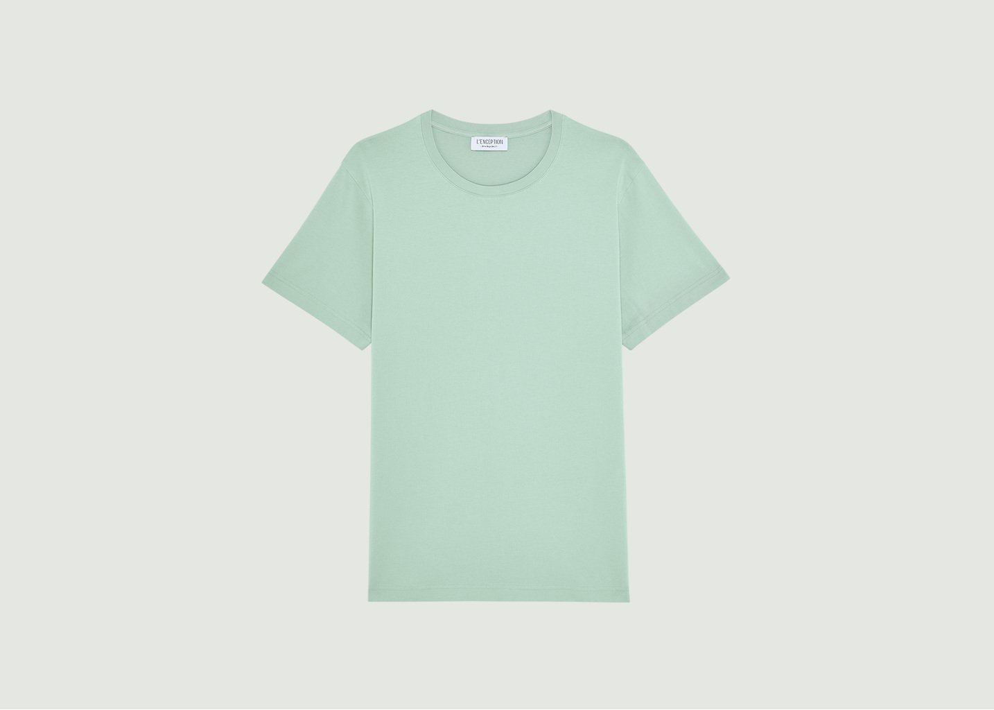 l'exception T shirt en coton biologique Vert L'Exception Paris