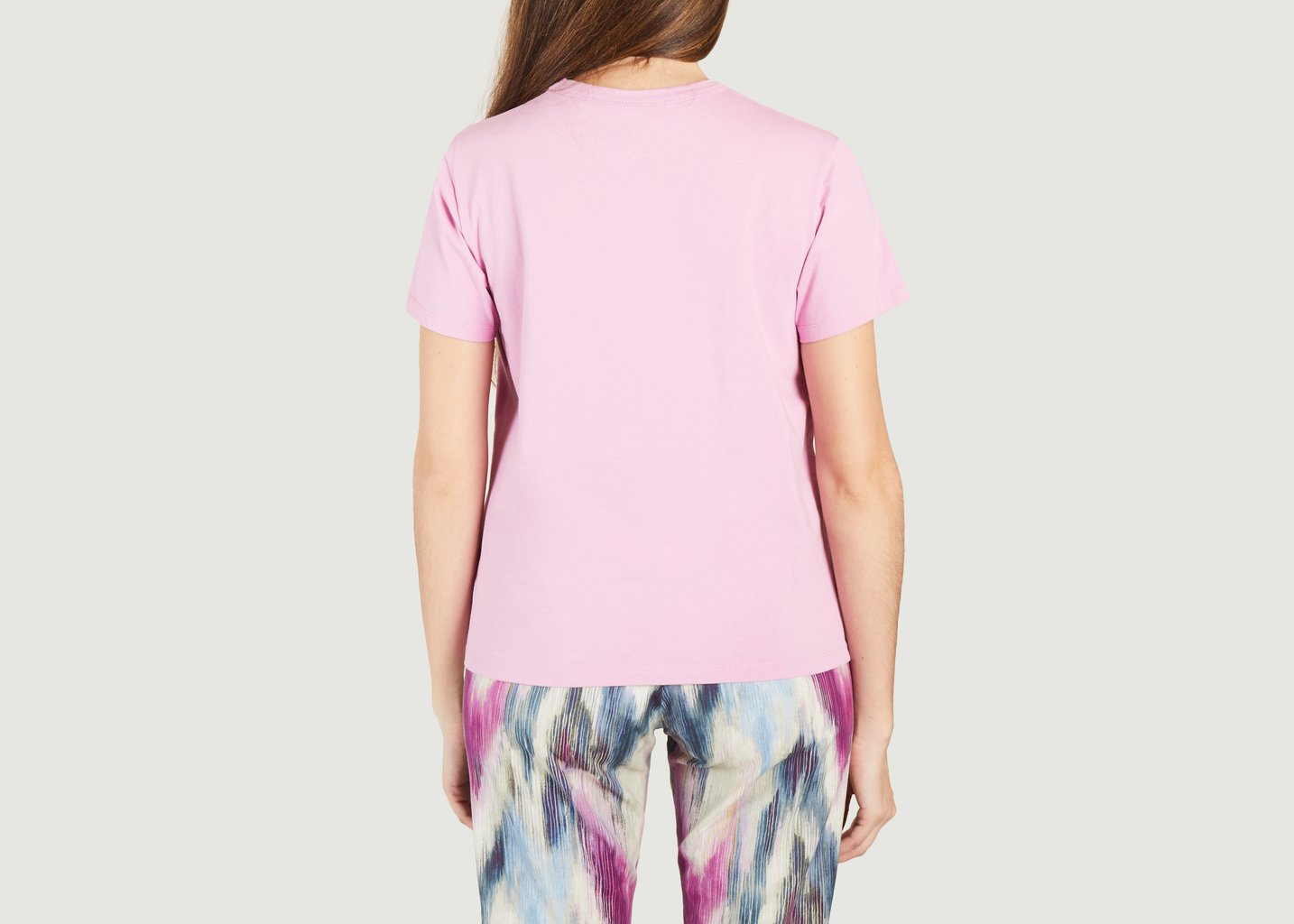 L'exception T Shirt En Coton Imprimé Tekomo Rose Hartford